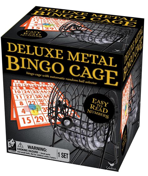 Amazon.com: Deluxe Cage Bingo : Toys & Games.
